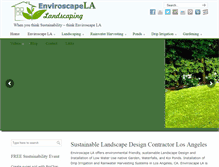 Tablet Screenshot of enviroscapela.com